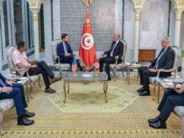 Le ministre des Affaires étrangères rencontre une délégation du Congrès américain