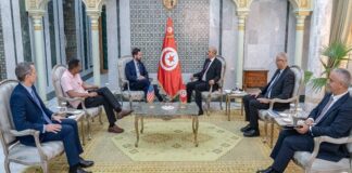 Le ministre des Affaires étrangères rencontre une délégation du Congrès américain