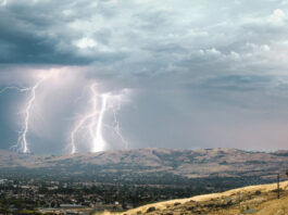 Le temps d’aujourd’hui: des orages accompagnés de pluie et de chaleur dans une diminution